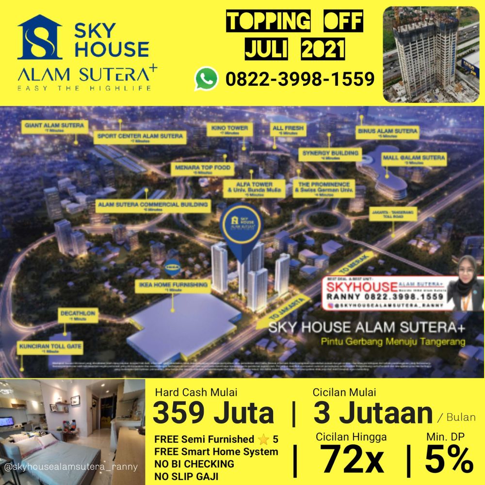 Banner Promo Skyhouse Apartemen Alam Sutera (2)