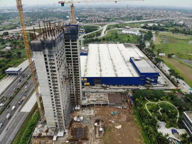 Progress Pembangunan | Apartemen Sky House Alam Sutera+