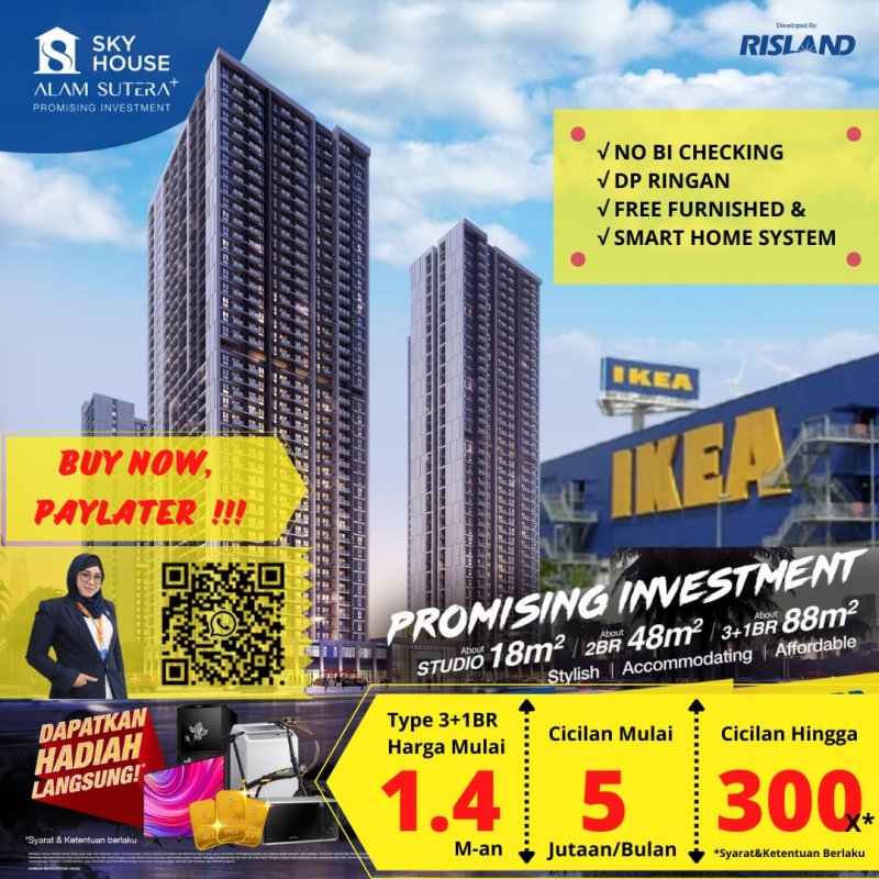 Banner Promo Apartemen Skyhouse Alam Sutera (2)